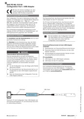 Balluff BAE PD-ML-010-04 Quick Start Manual