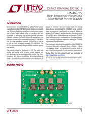 Linear Technology DC1601B Demo Manual