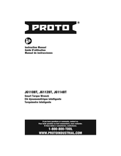 Proto J6112BT Instruction Manual
