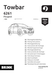 Brink 6261 Fitting Instructions Manual