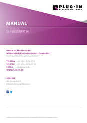 Contec SH-8008(FIT)H User Manual