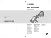 Bosch Professional GWS 18 V-LI Original Instructions Manual