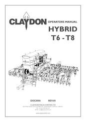 Claydon HYBRID T6 Operator's Manual