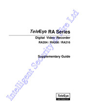TeleEye RA216 Supplementary Manual