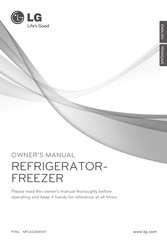 LG MFL63268501 Owner's Manual
