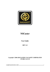 Nagasoft NSCaster User Manual