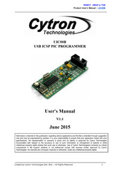 Cytron Technologies UIC00B User Manual