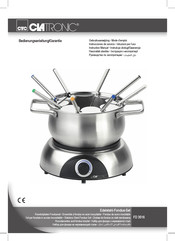 Clatronic FD 3516 Instruction Manual