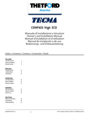 Thetford Tecma Compass High ECO Installation Manual