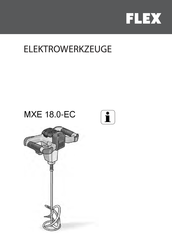 Flex MXE 18.0-EC Manual