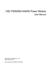 H3C PSR3000-54AHD User Manual