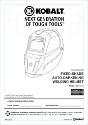 Kobalt SGY-A13 Manual