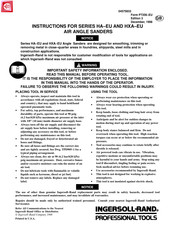 Ingersoll-Rand HA40RSG4ML-EU Instructions Manual