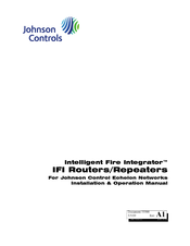 Johnson Controls Intelligent Fire Integrator 4WRMB Installation & Operation Manual