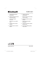 EINHELL TC-WW 1001 Original Operating Instructions