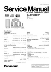 Panasonic SA-HT530GCP Service Manual