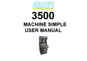 Creative Arcades 3500 Machine Simple User Manual