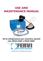 Fervi P018/400V Use And Maintenance Manual