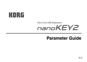 Korg nanoKEY2 Parameter Manual