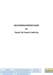 Toyota Touch 2 with Go Repair Manual