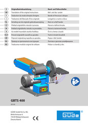 Gude GBTS 400 Translation Of The Original Instructions
