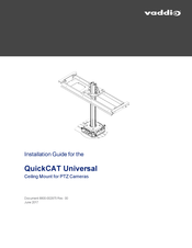 VADDIO QuickCAT Universal Installation Manual