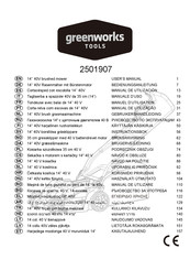 GreenWorks Tools 2501907 User Manual