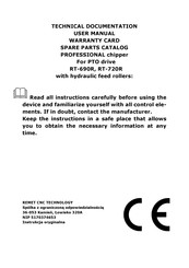 REMET CNC RT-690R Technical Documentation Manual