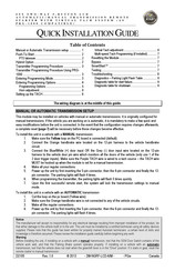 Autostart AS PRG-1000 Quick Installation Manual