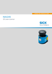 SICK NAV245 Operating Instructions Manual