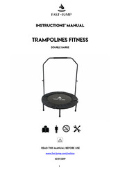 Fast-Jump TRAMPOLINES FITNESS DOUBLE BARRE Instruction Manual