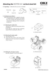 Oki OKIPOS 441 Instructions