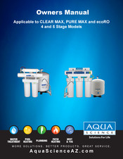 Aqua Science PURE MAX Owner's Manual