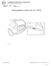 Volvo 31201135 Installation Instructions Manual