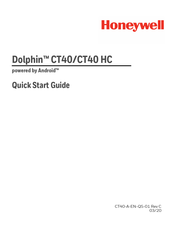 Android Honeywell Dolphin CT40HC Quick Start Manual