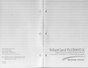 Western Digital EtherCard PLUS10T/A User Manual