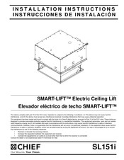CHIEF SMART-LIFT SL151i Installation Instructions Manual