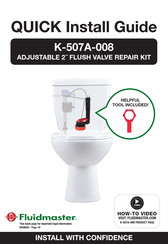 Fluidmaster K-507A-008 Quick Install Manual
