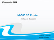 Omni M-505 Install Manual
