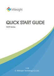Milesight Pro 7000 Series Quick Start Manual
