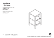 Target Hadley FKVS1DCBGY Assembly Instructions Manual
