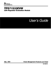 Texas Instruments TPS71533EVM User Manual