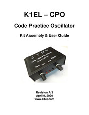 K1EL CPO Assembly & User's Manual