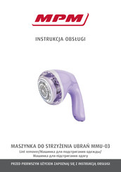 MPM MMU-03 User Manual
