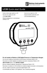 Ralston Instruments LC-20 Quick Start Manual