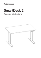 Autonomous Smartdesk 2 Assembly Instruction Manual