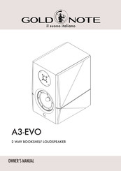 Gold Note A3-EVO Owner's Manual