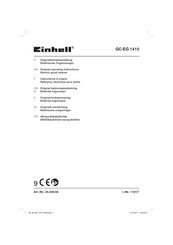 EINHELL GC-EG 1410 Original Operating Instructions