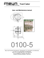Meyn 0100-5 User And Maintenance Manual