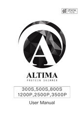 Zoox Altima 800S User Manual